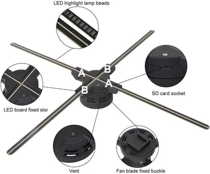 HoloGram 3D Fan